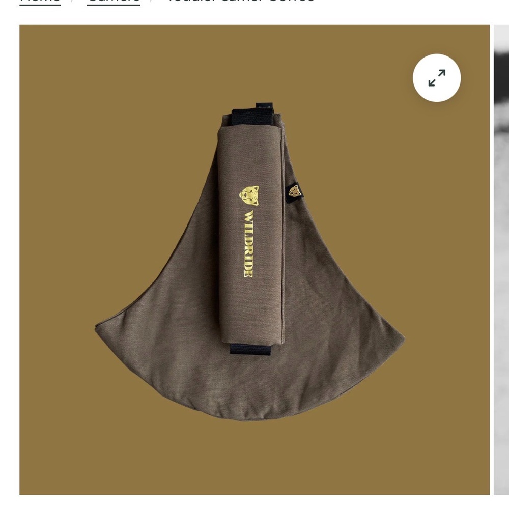 Wildride Toddler Carrier, Coffee